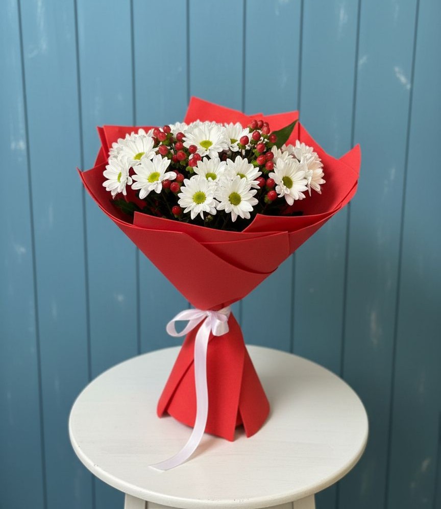 Букет цветов из: Хризантемы в Урени