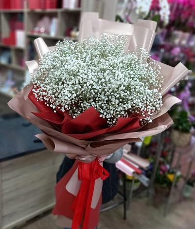 Букет цветов из: Гипсофила в Урени