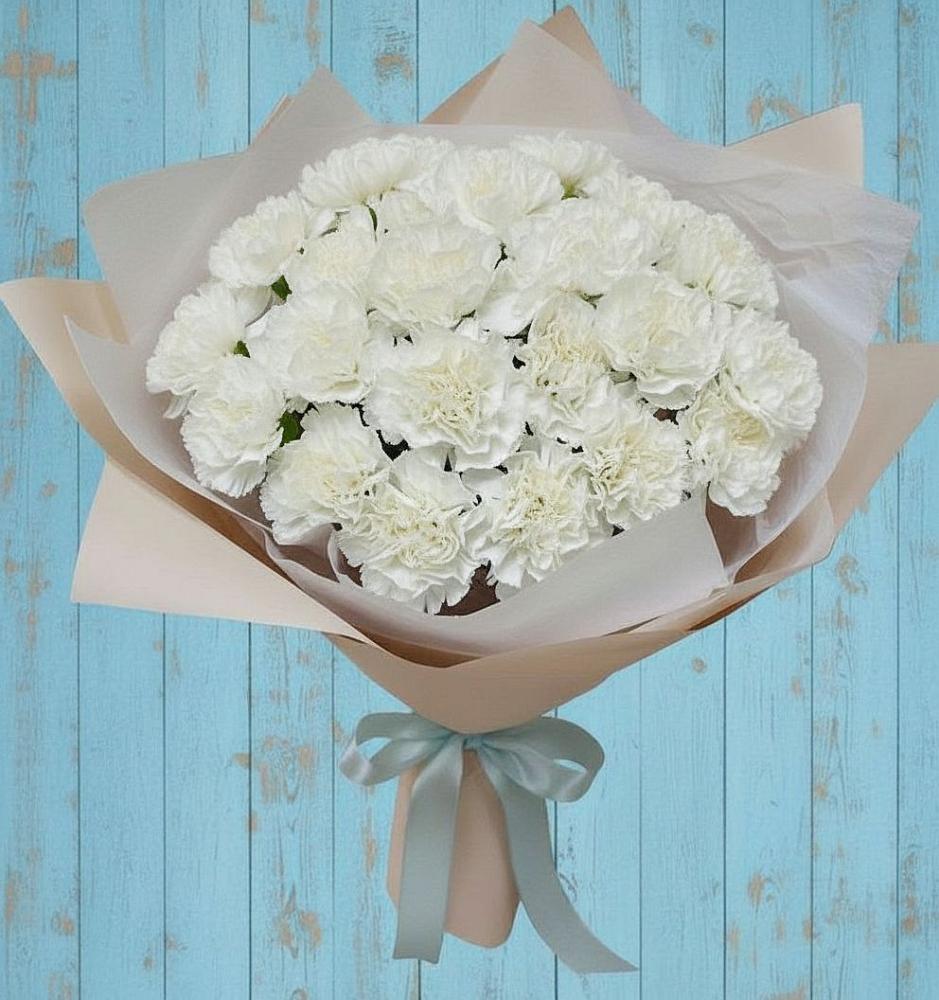 Букет цветов из: Гвоздики в Урени