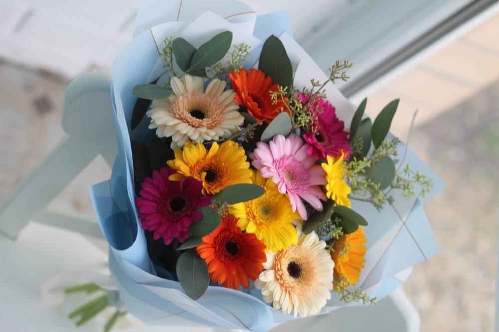 Букет цветов из: Герберы в Урени