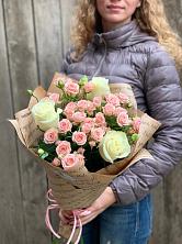 Букет цветов из:  Розы в Урени