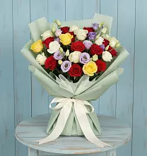 Букет цветов из:  Розы в Урени