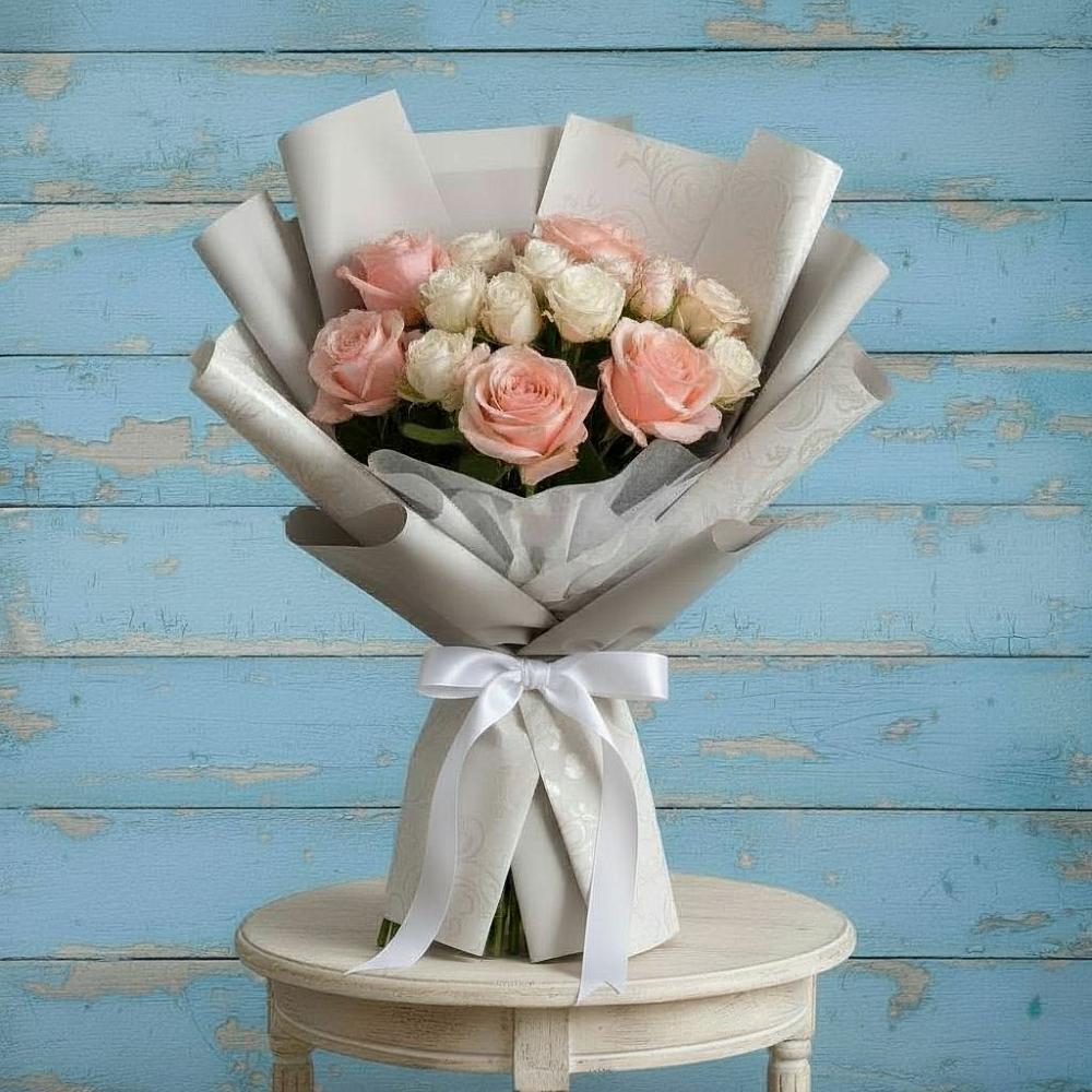 Букет цветов из: Розы в Урени