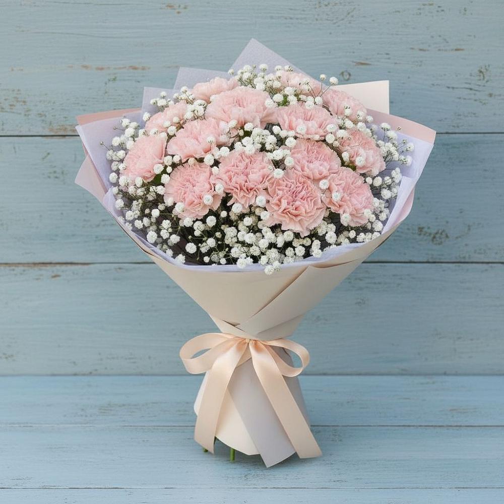 Букет цветов из: Гвоздики в Урени