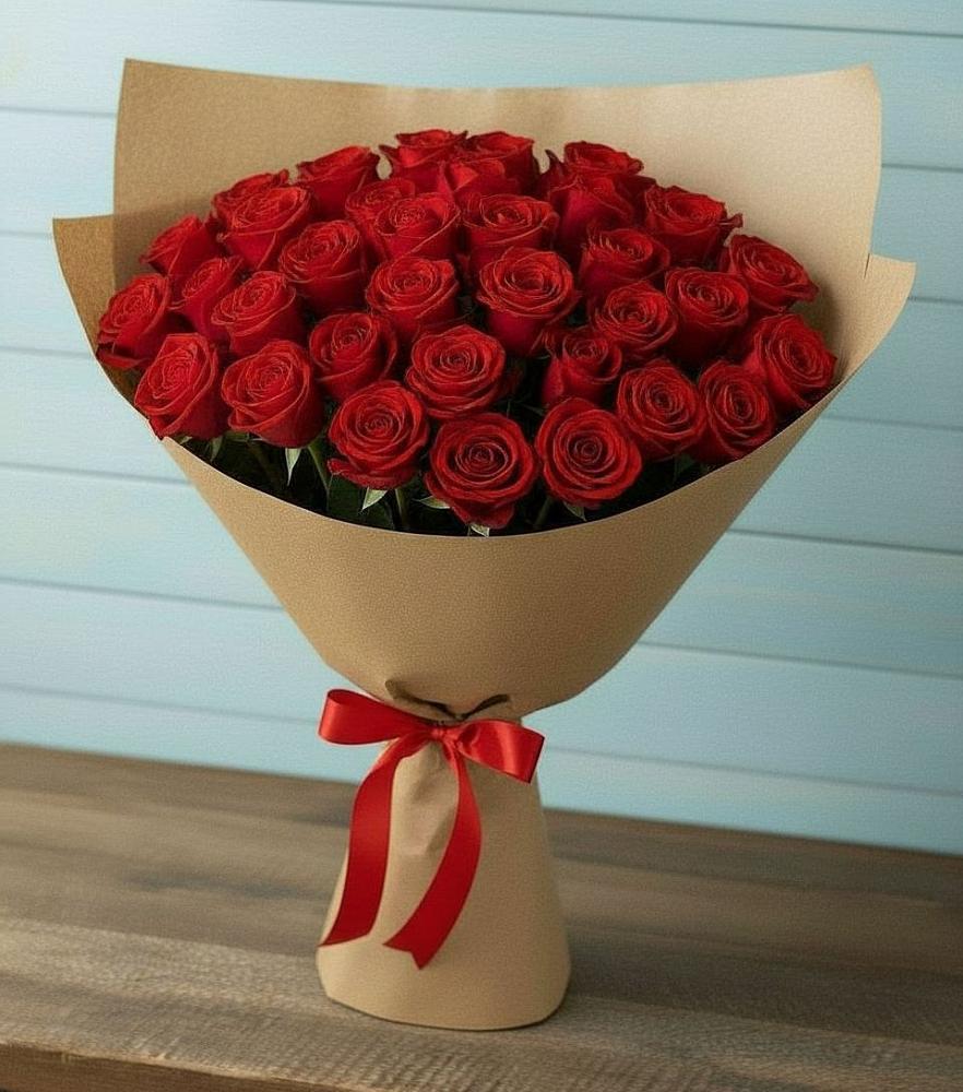 Букет Красные розы Милано в Урени