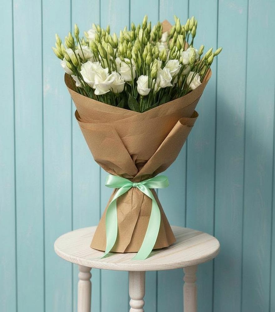 Букет цветов из: Лизиантусы в Урени