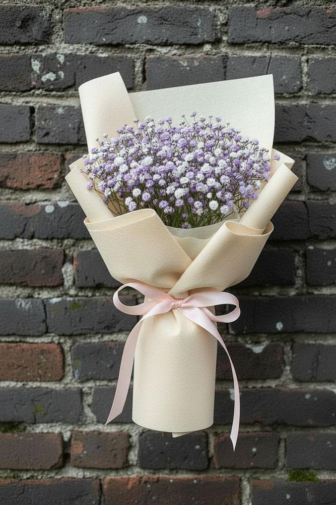 Букет цветов из: Гипсофила в Урени