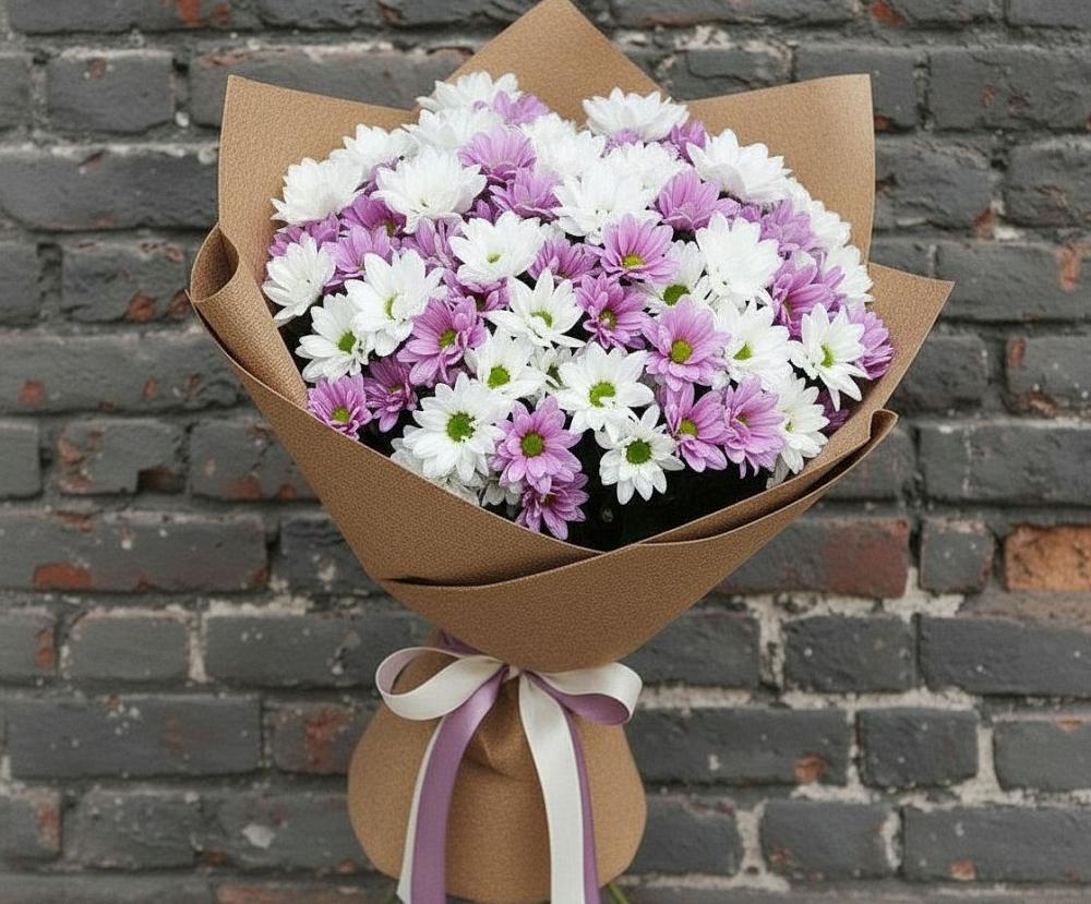 Букет цветов из: Хризантемы в Урени