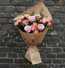 Букет цветов из:  Розы #REPLACE_PRED# Урени