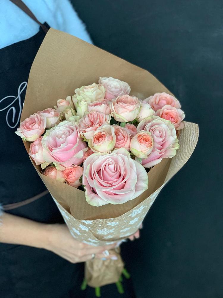 Букет цветов из: Хризантемы и Розы в Урени