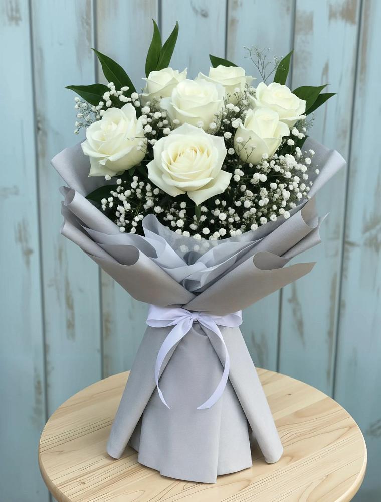 Букет цветов из: Розы в Урени