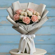 Букет цветов из:  Розы #REPLACE_PRED# Урени