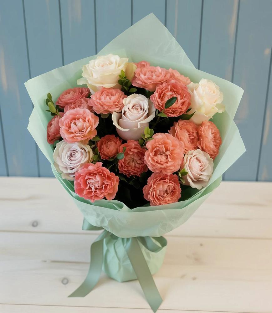 Букет цветов из: Розы в Урени