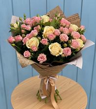 Букет цветов из:  Розы в Урени