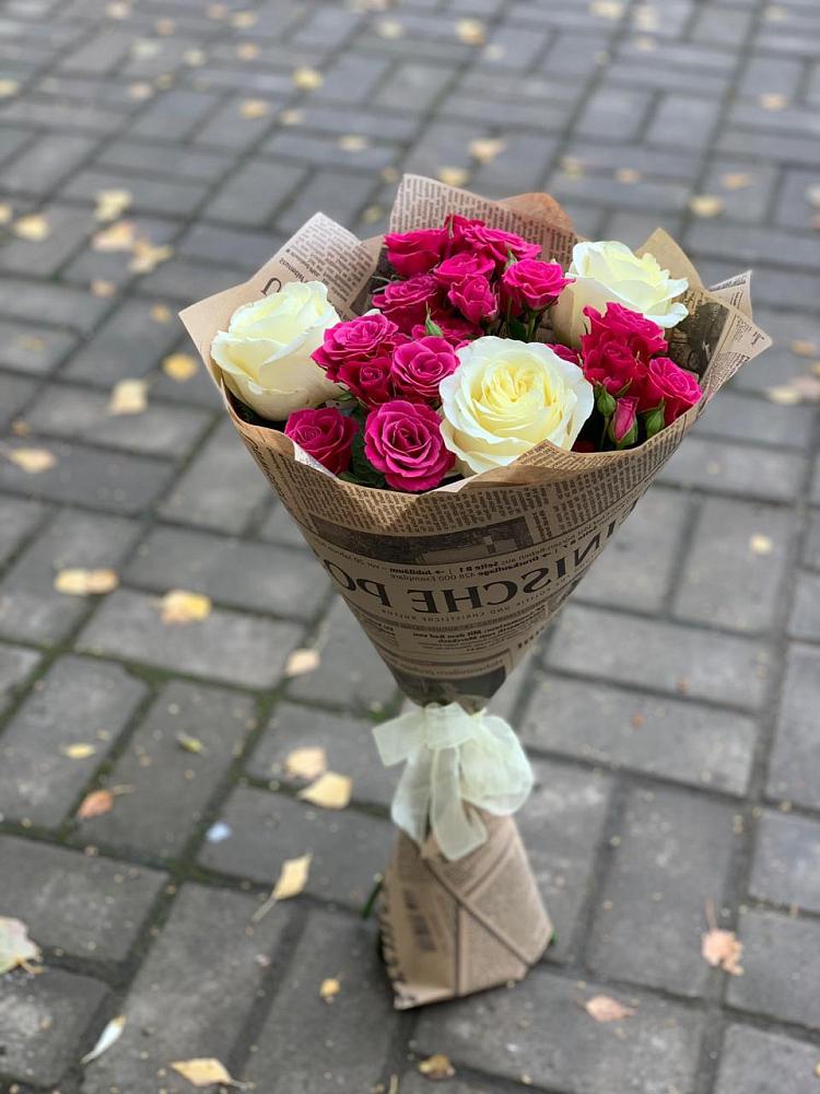 Букет цветов из: Розы в Урени