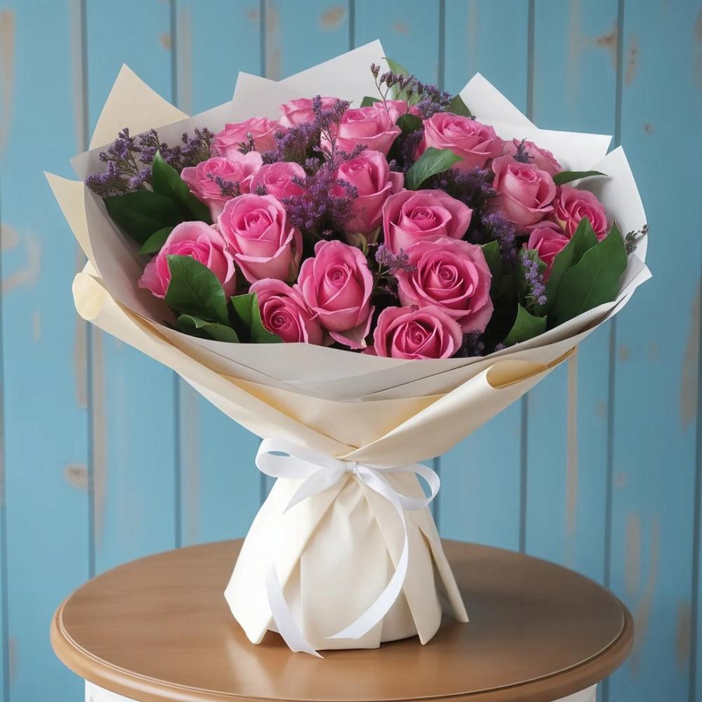 Букет цветов из: Розы в Урени