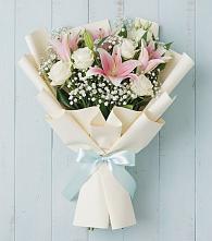 Букет цветов из:  Лилии в Урени
