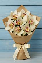 Букет цветов из:  Орхидеи и Розы в Урени